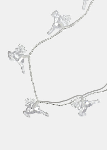 Miss A Christmas Light-Up Necklace Reindeer