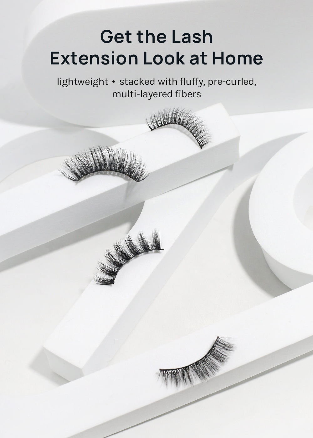 D-LUX Curl Premium Faux Mink Lashes - Mae