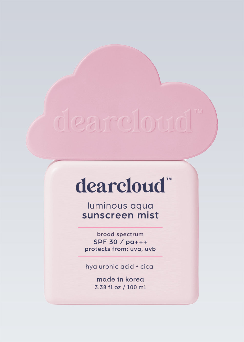 dearcloud Luminous Aqua Sunscreen Mist 100ml