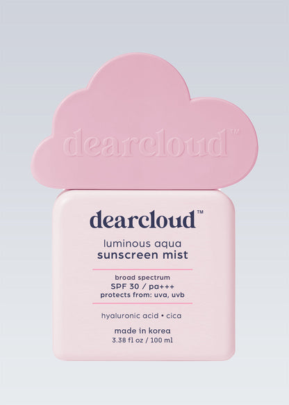 dearcloud Luminous Aqua Sunscreen Mist 100ml