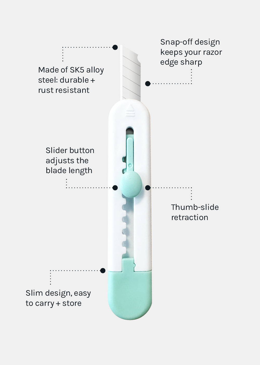 Official Key Items Slim Mini Cutter