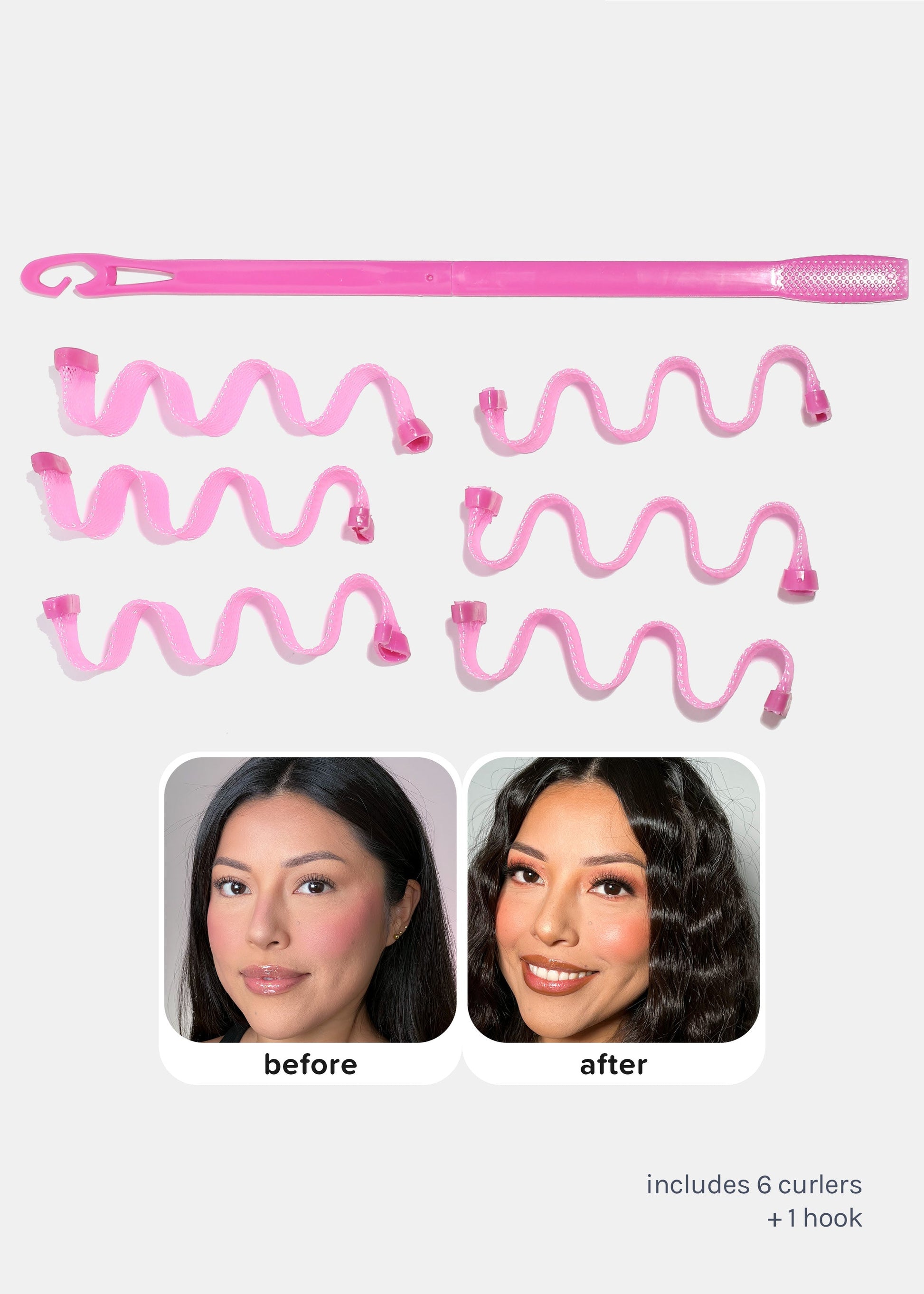 AOA No-Heat Wavy Hair Curlers